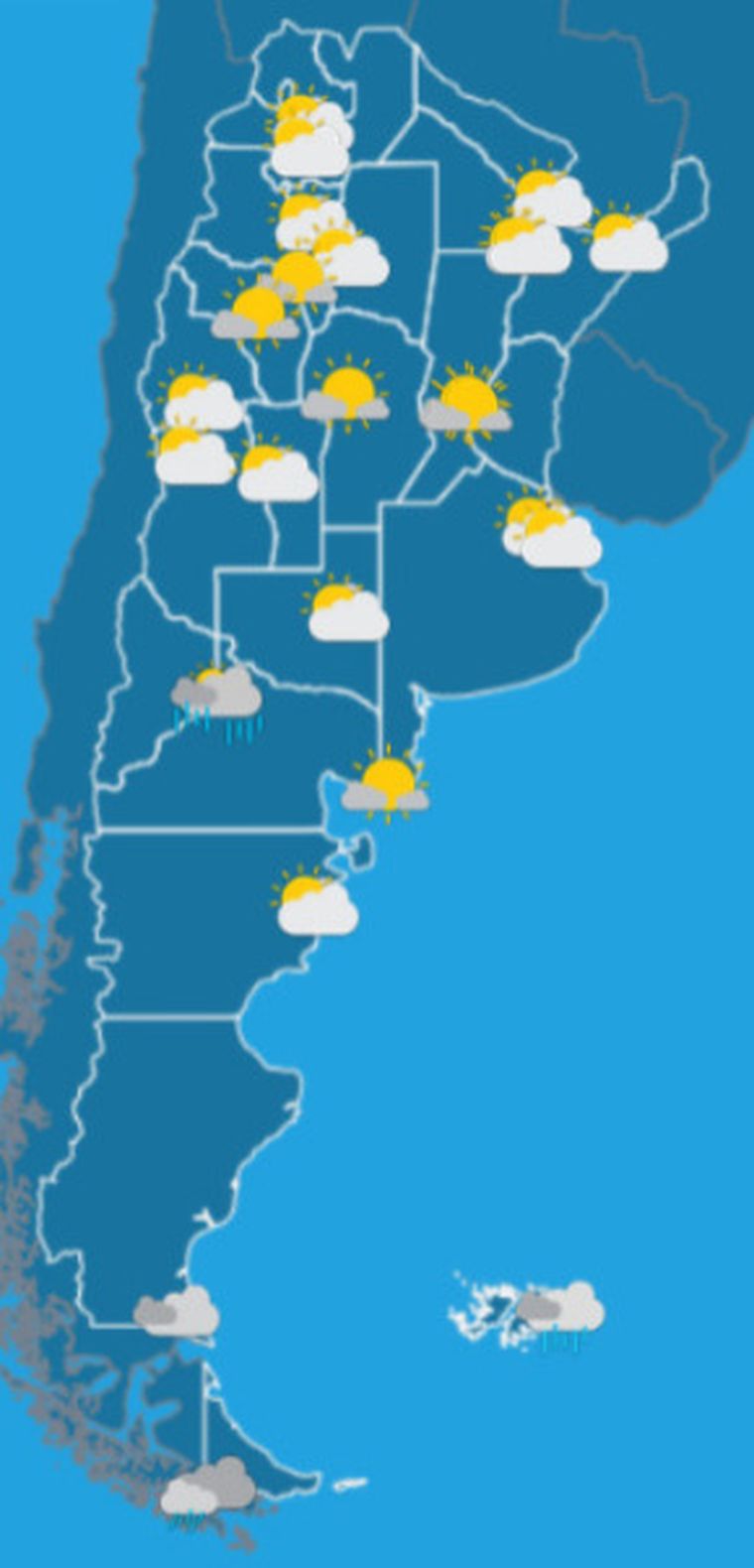Así estará el tiempo este domingo: sol en gran parte del país y lluvias aisladas en el sur. Así estará el tiempo este domingo: sol en gran parte del país y lluvias aisladas en el sur.