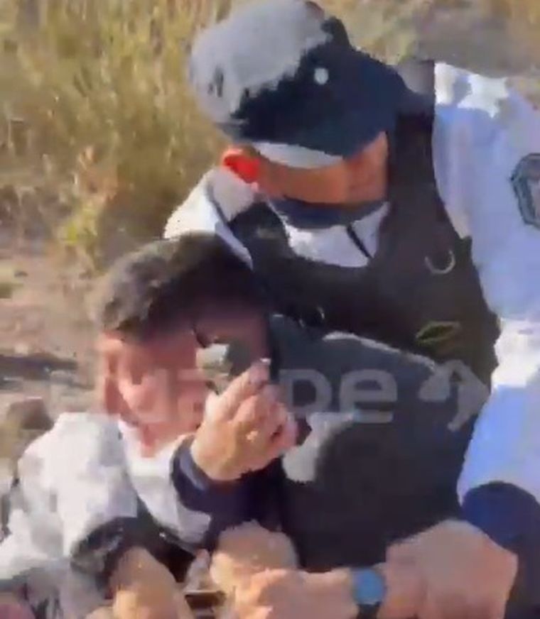 El futbolista de primera división se resistió a los controles y quedó detenido en la comisaría 11 de Luján de Cuyo. (Foto: diario Huarpe)