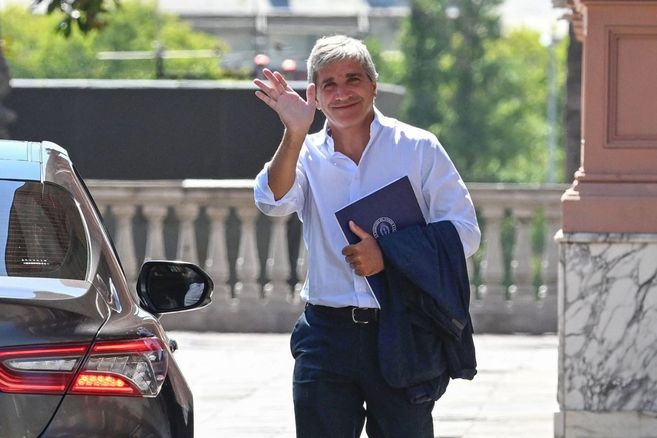 El ministro de Economía, Luis Caputo. El ministro de Economía, Luis Caputo.