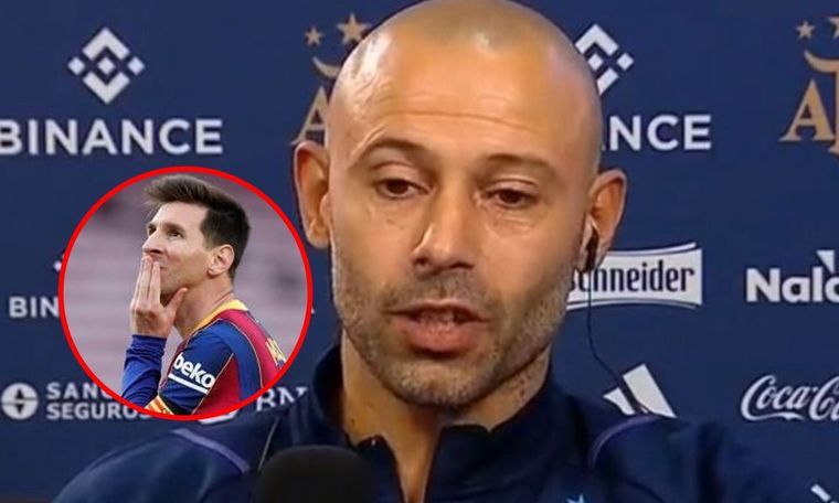 Mascherano habló de Messi.