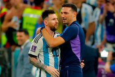 Scaloni habló del futuro de Messi en la Selección. Foto: Archivo