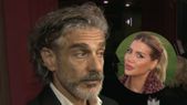 Leonardo Sbaraglia opinó sobre Wanda Nara en la avant premiere de Amarga Navidad.