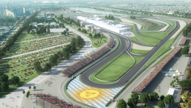 Las obras en el histórico autódromo porteño continúan avanzando. Las obras en el histórico autódromo porteño continúan avanzando.