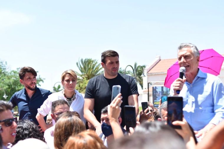 Mauricio Macri visitó Santiago del Estero. Foto: Twitter