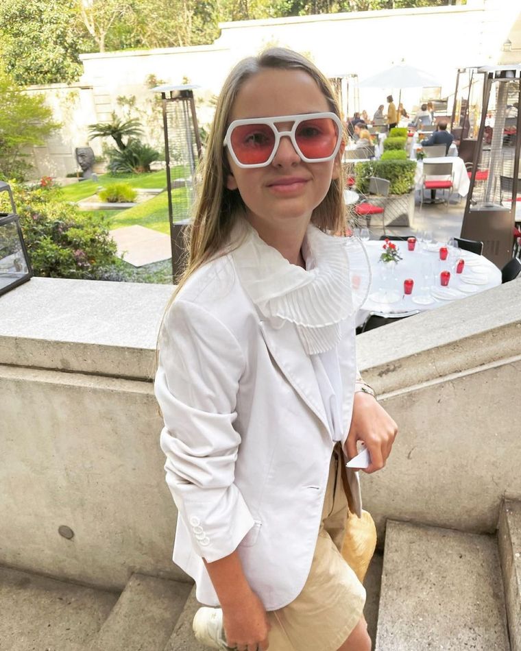 Te contamos un poco del estilo de Bella Goycochea, hija de Flor de la V Foto: Instagram