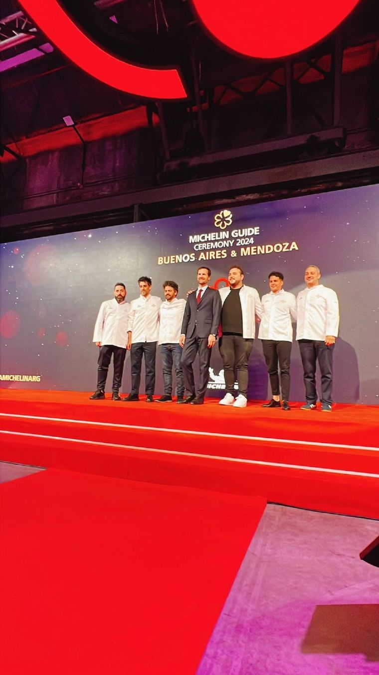 Los ganadores de una estrella Michelin en Argentina Foto: MDZ