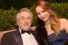 Jennifer Lawrence y un particular episodio junto a Robert De Niro.