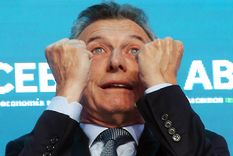 Mauricio Macri le declaró su apoyo incondicional a Javier Milei para el balotaje Foto: NA