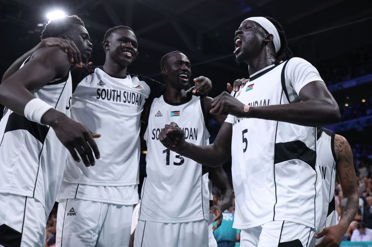 Triunfo y euforia de Sudán del Sur; épica pura. Foto: @juegosolimpicos