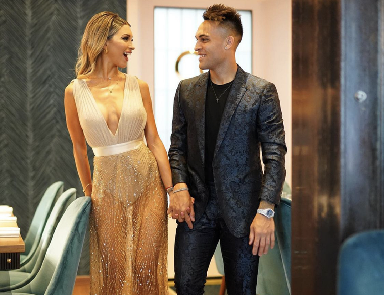 Agus Gandolfo y Lautaro Martínez: ahora son empresarios gastronómicos. En la nota, todas las fotos y el video, al final. Foto: Instagram