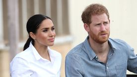 Meghan Markle y el príncipe Harry, los duques de Sussex. Foto: Town & country magazine https://www.townandcountrymag.com/society/tradition/a38780470/prince-harry-archie-lilibet-the-uk-police-protection-review/