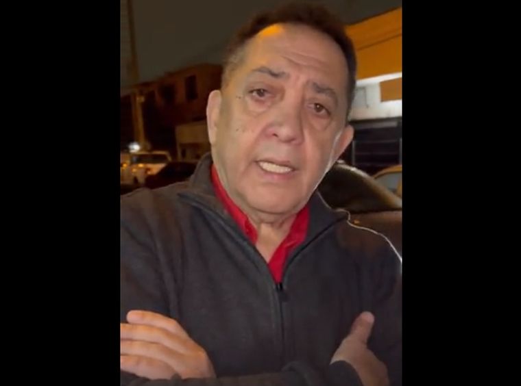 DElía publicó el video en sus redes sociales Foto: Captura de video