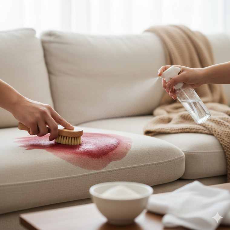 El mejor truco para las manchas. Fuente: IA Gemini.