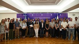 Cornejo presentò el programa Pioneros Cornejo presentò el programa Pioneros