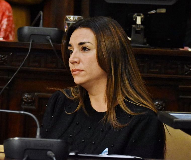 La diputada provincial Cintia Gómez La diputada provincial Cintia Gómez