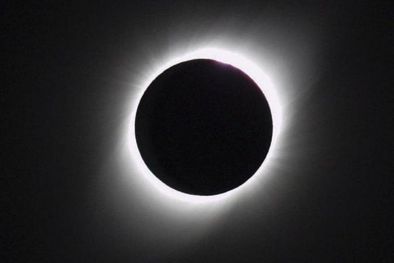 MDZol | Un eclipse solar total podrá verse en Norteamérica este 8 de abril. Foto: GETTY IMAGES