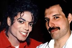 Michael Jackson y Freddie Mercury, dos íconos de la música.