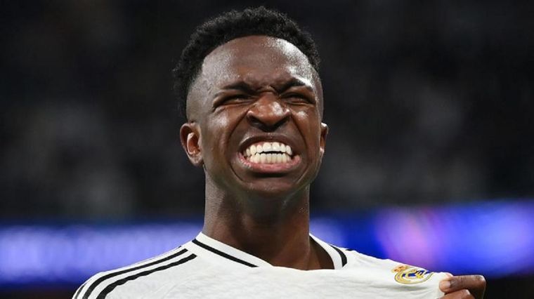 Vinícius Jr. anotó 24 goles durante la temporada 2023-2024. Foto: GETTY