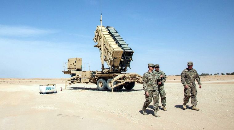 El poderoso sistema de defensa Patriot. Foto: TheWallStreetJournal.