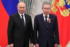 Ravil Maganov recibió el premio a la trayectoria del presidente Vladimir Putin en 2019 Foto: Kremlin