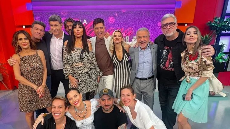 Fuerte discusión en el equipo de Moria Casán.&nbsp;