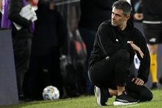 El técnico de Independiente se mostró triste pero muy orgulloso por lo que hizo Independiente en el Apertura. Foto: FotoBaires El técnico de Independiente se mostró triste pero muy orgulloso por lo que hizo Independiente en el Apertura. Foto: FotoBaires