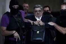 El líder de Amanecer Dorado, Nikolaos Mijaloliakos.