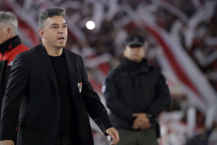 Gallardo fue autocrítico tras la derrota de River en el Monumental. Foto: Fotobaires
