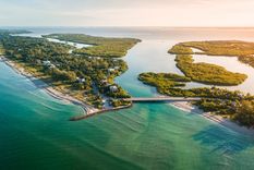 Isla de Captiva enamora con sus tranquilas playas, atardeceres y mar Foto: Shutterstock