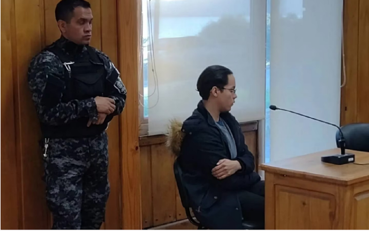 El acusado por el femicidio Foto: Gentileza  Bariloche 2000