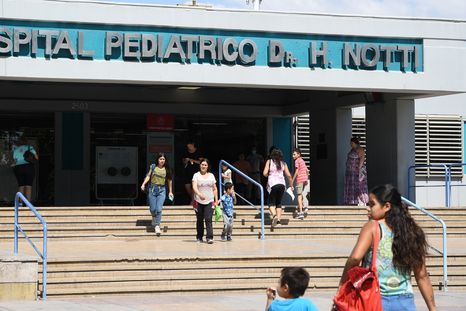 La víctima está internada en el Notti Foto: ALF PONCE MERCADO / MDZ