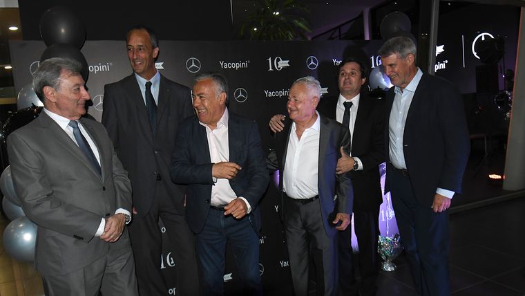 Todos querían foto con Arturo Yacopini: un genio total. Todos querían foto con Arturo Yacopini: un genio total.