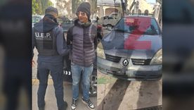 El sospechoso que fue detenido por el robo del auto en Las Heras. El sospechoso que fue detenido por el robo del auto en Las Heras.