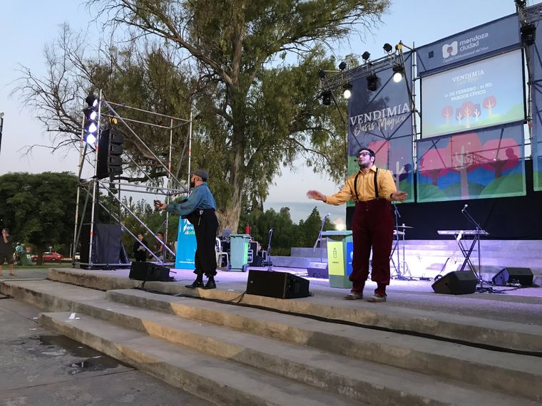 Desde temprano hubo celebraciones en el Paseo Di Benedetto.