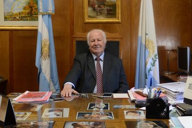 MDZol | El ministro de la Corte Pedro Llorente no se quiere jubilar. Foto: Prensa Poder Judicial