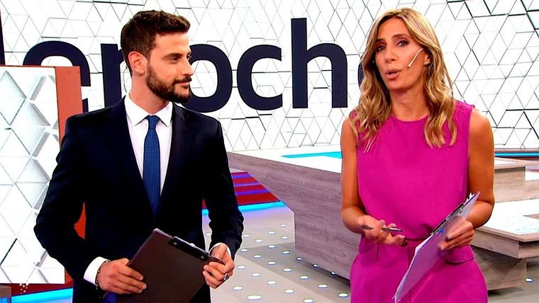 Diego Leuco y Luciana Geuna