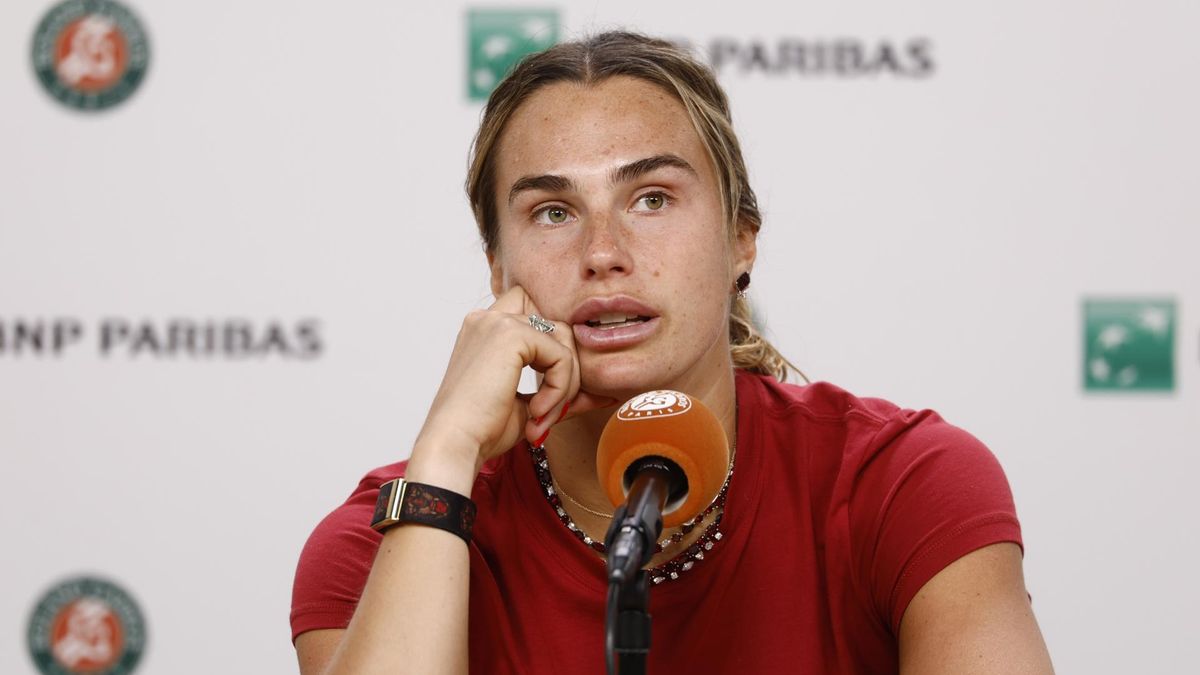 Durísima confesión de Sabalenka tras su eliminación en Roland Garros: 