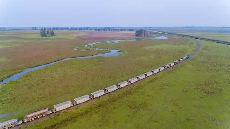 El proyecto planea unir el Nordeste Argentino con el sur de Brasil tras seis años sin servicios Foto: Telam