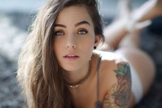 Melanie Pavola muestra su escultural y entallada figura en lencería. Foto: Melanie Pavola / Instagram