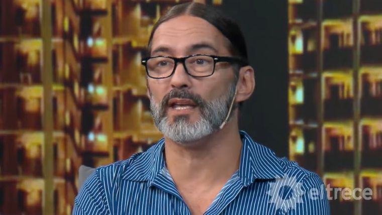 La confesión de Daniel Agostini en La noche perfecta. Foto: Captura El Trece