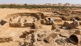El descubrimiento se realizó en el oasis de Dakhla, en Egipto. El descubrimiento se realizó en el oasis de Dakhla, en Egipto.