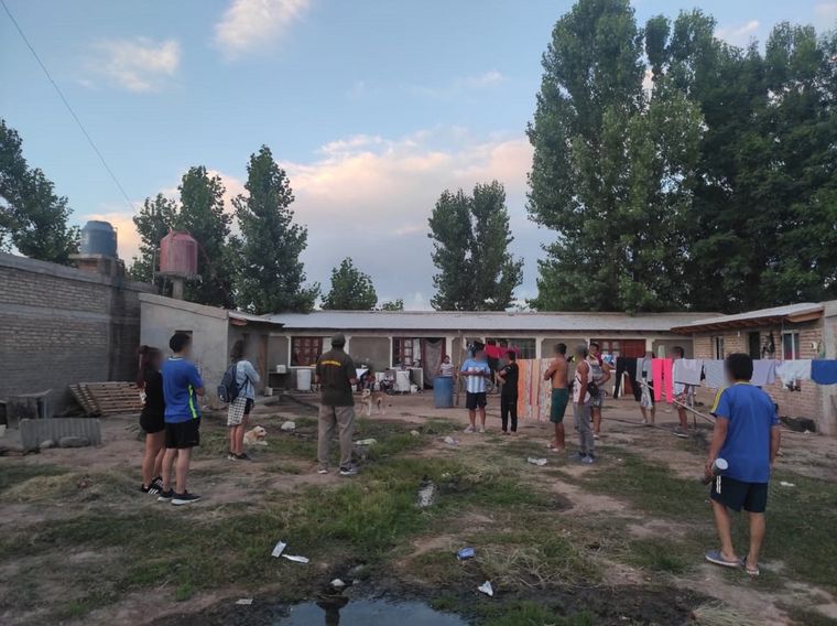 Parte del operativo. Foto: Gendarmería Nacional.