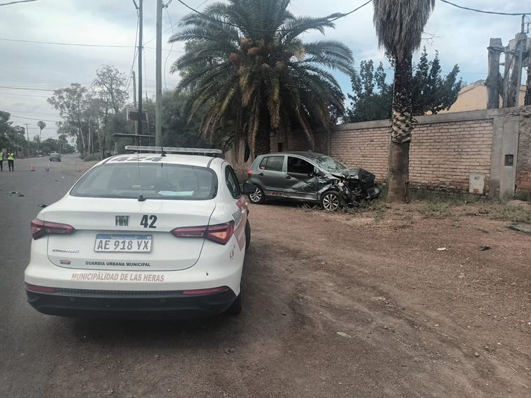 Las imágenes del accidente Foto: Ministerio de Seguridad