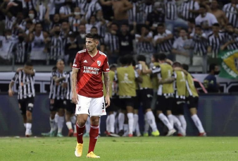 Angileri se desgarró y se perderá varios partidos. Foto: Conmebol Libertadores