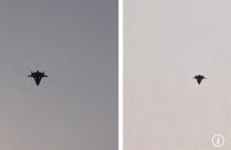 El dron chino llamó la atención por su diseño similar a un platillo volador. El dron chino llamó la atención por su diseño similar a un platillo volador.