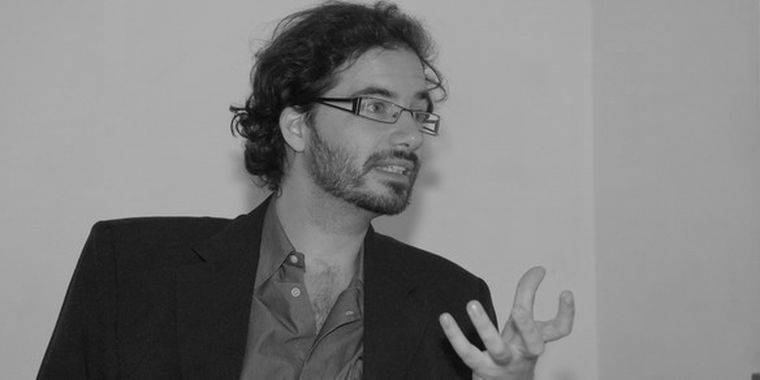 El compositor Victorio Menghi, promotor de la Marcha Mundial.