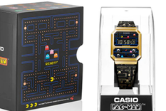 El nuevo reloj de Casio será una cruza entre el PAC-MAN de 1980 de Bandai y el F-100 de 1978 Foto: Casio