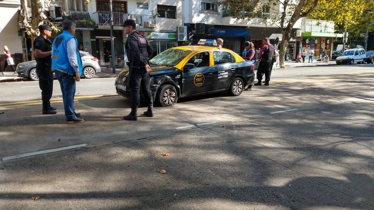 El accidente se produjo el 8 de mayo y, desde ese día, el taxista no logró salir del hospital Foto: Twitter @italodaffra