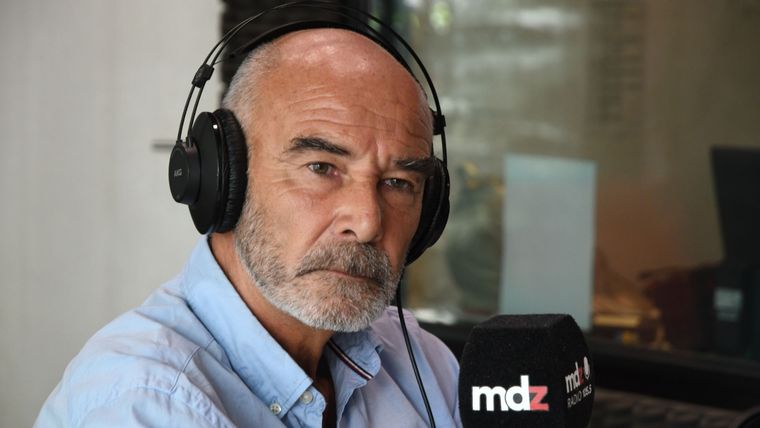 Juan José Gómez Centurión en MDZ Radio 105.5 FM Foto: Rodrigo DAngelo / MDZ