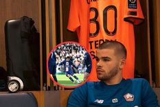 El arquero del Lille habló del golazo de Messi. El arquero del Lille habló del golazo de Messi.